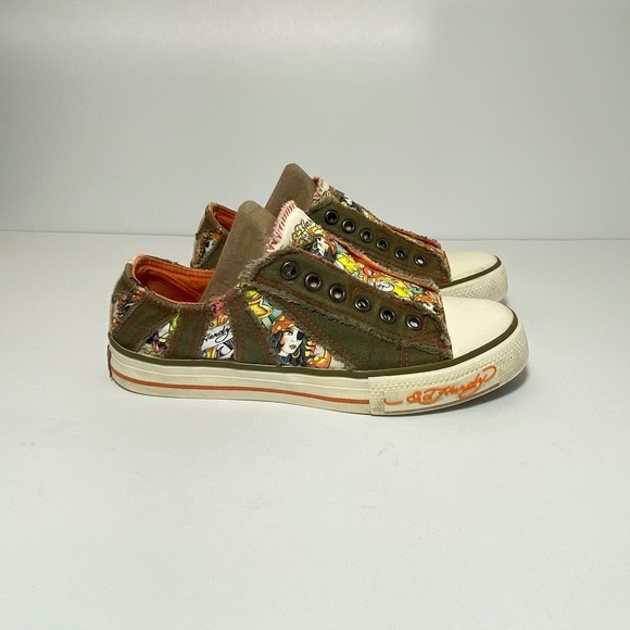Rare - Ed Hardy - Vintage - Women's Shoes Size: 5 - Picture 9 of 11